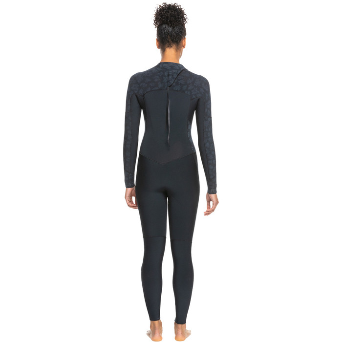 2023 Roxy Womens Swell Series 5/4/3mm Back Zip Wetsuit ERJW103127 - Black